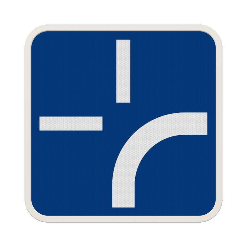 Panneau G2000 - G type VIII - Route prioritaire