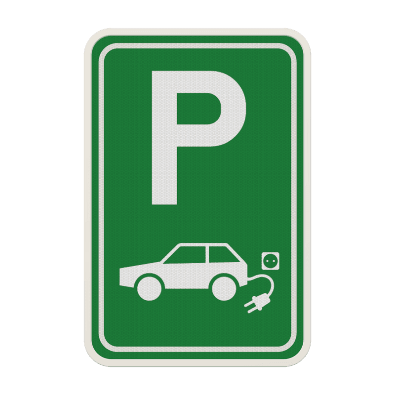 Panneau de stationnement - Borne de recharge voiture électrique
