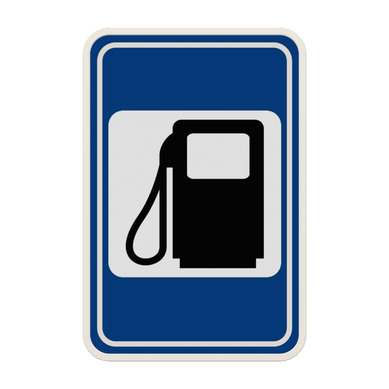 Panneau G2000 - F63 - Station-service