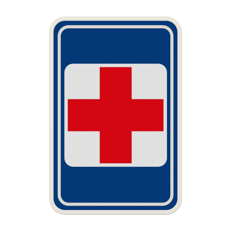 Panneau G2000 - F55 - Poste de secours