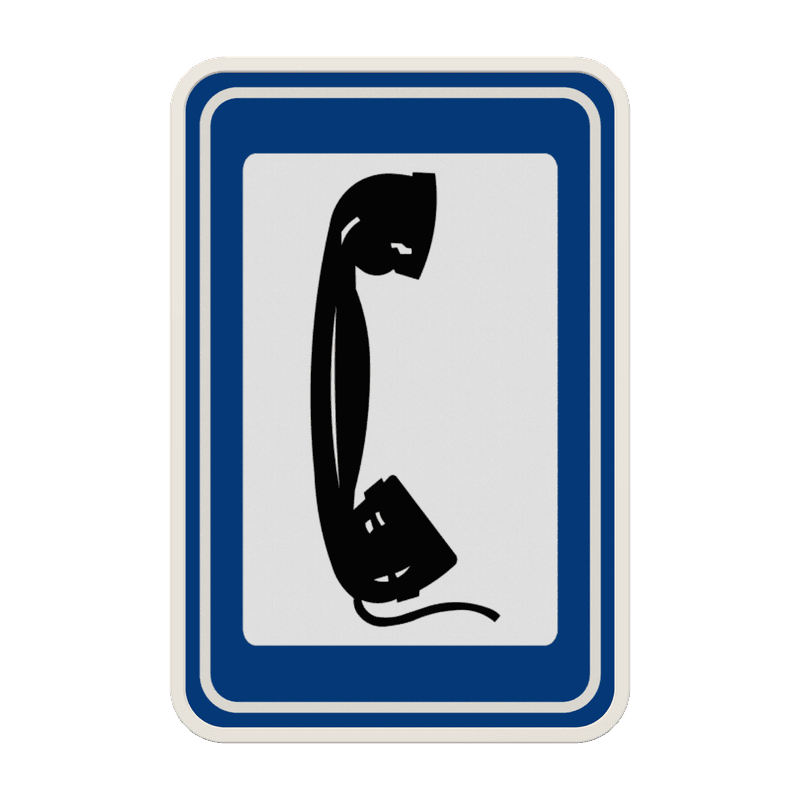 Panneau G2000 - F61 - Téléphone