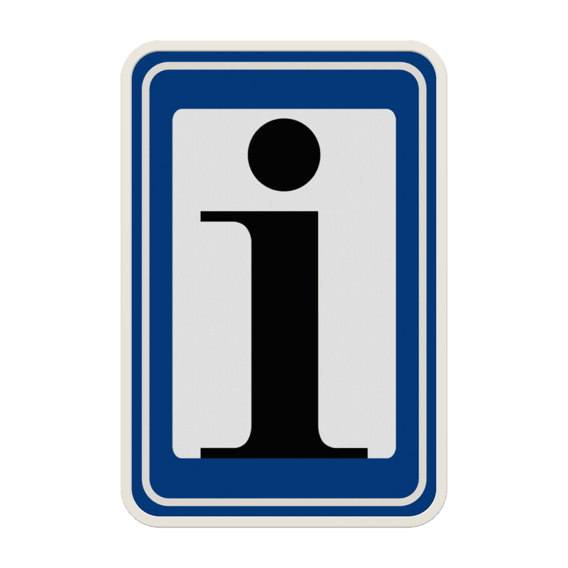 Panneau G2000 - F77 - Syndicat d’initiative, relais d’information touristique