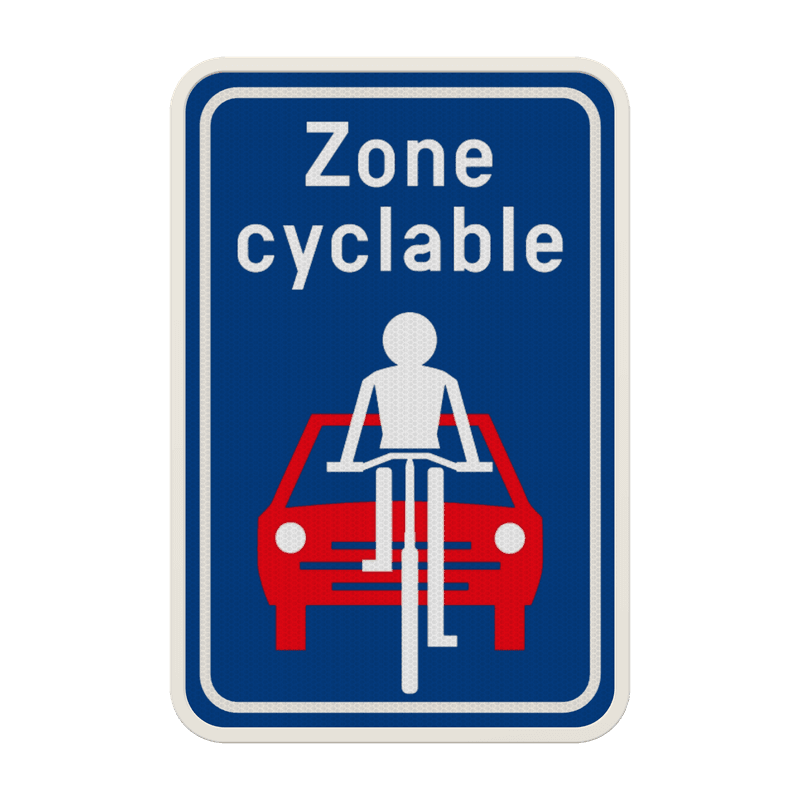 Panneau G2000 - F111 - Rue cyclable