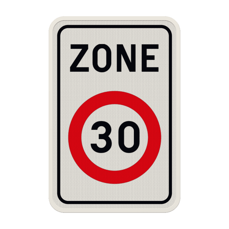 Panneau G2000 - F4a - Zone de vitesse 30km/h
