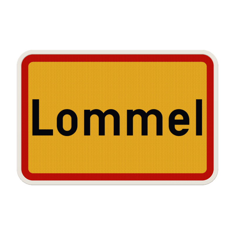 Panneau G2000 - F43 - Signal de localité