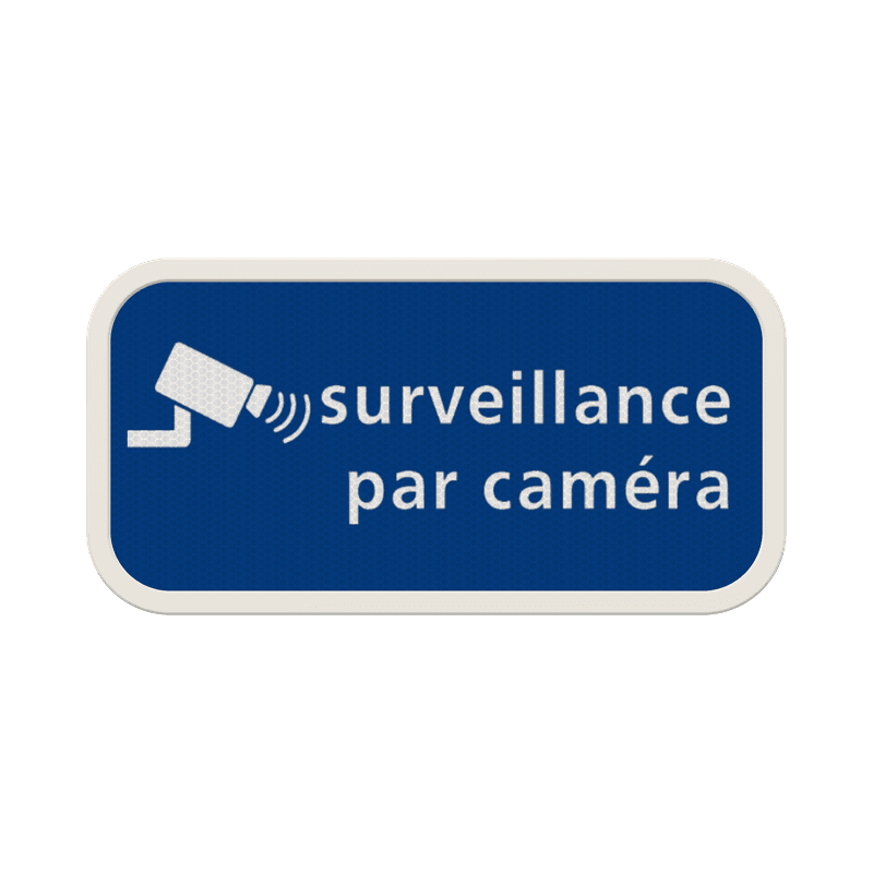 Panneau surveillance par caméra