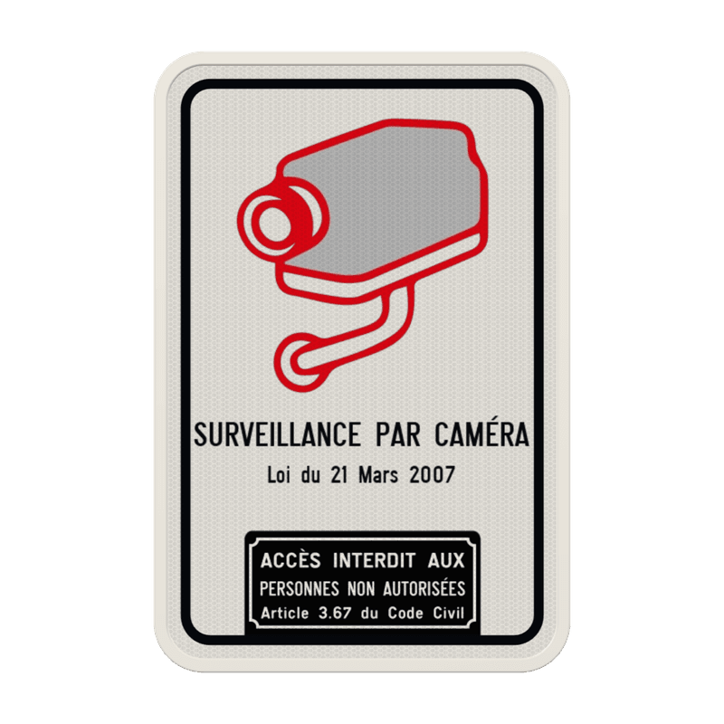 Surveillance par caméra Belge - Loi du 21 mars 2007 - Accès interdit art. 3.67