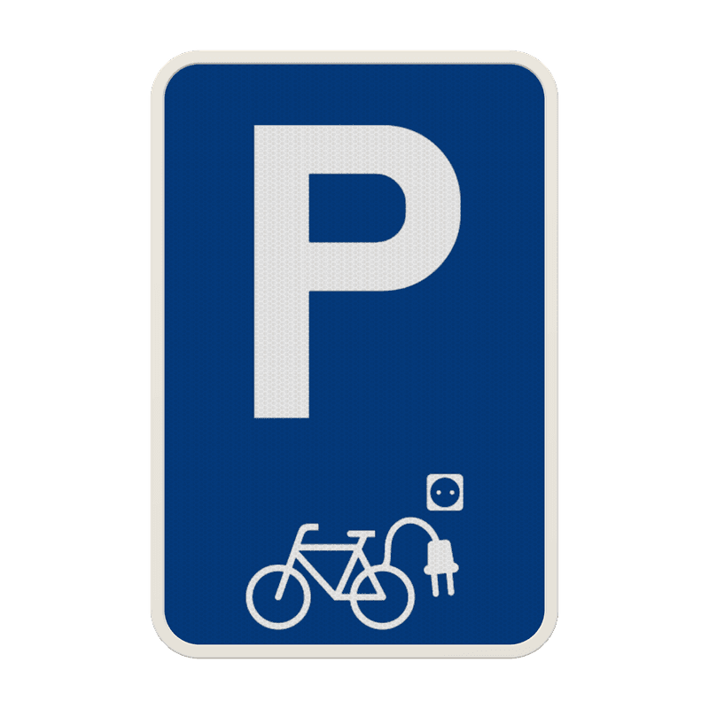Panneau de stationnement - Vélos électriques
