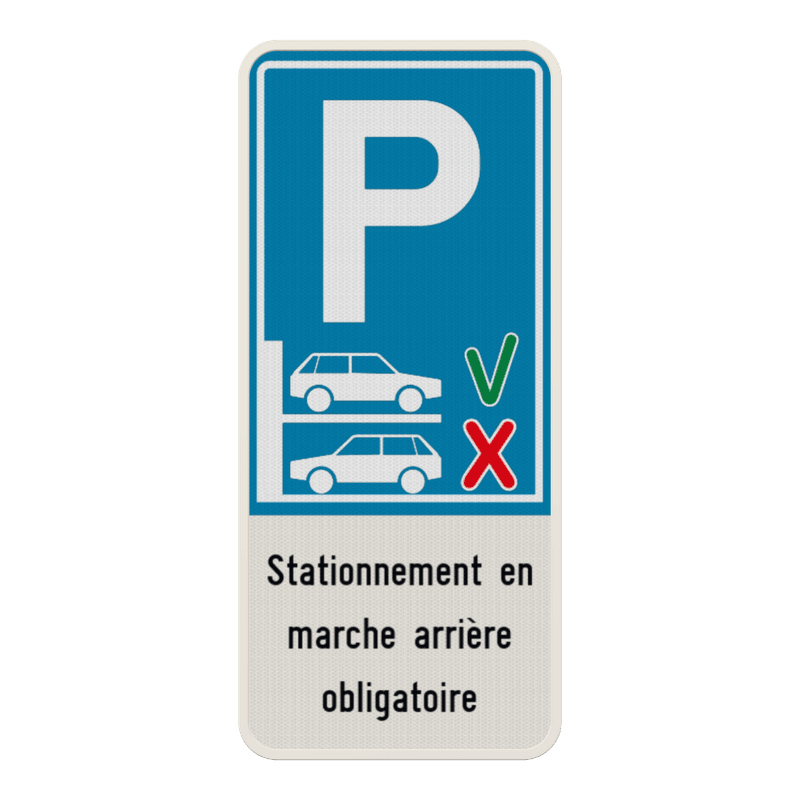 Panneau de stationnement