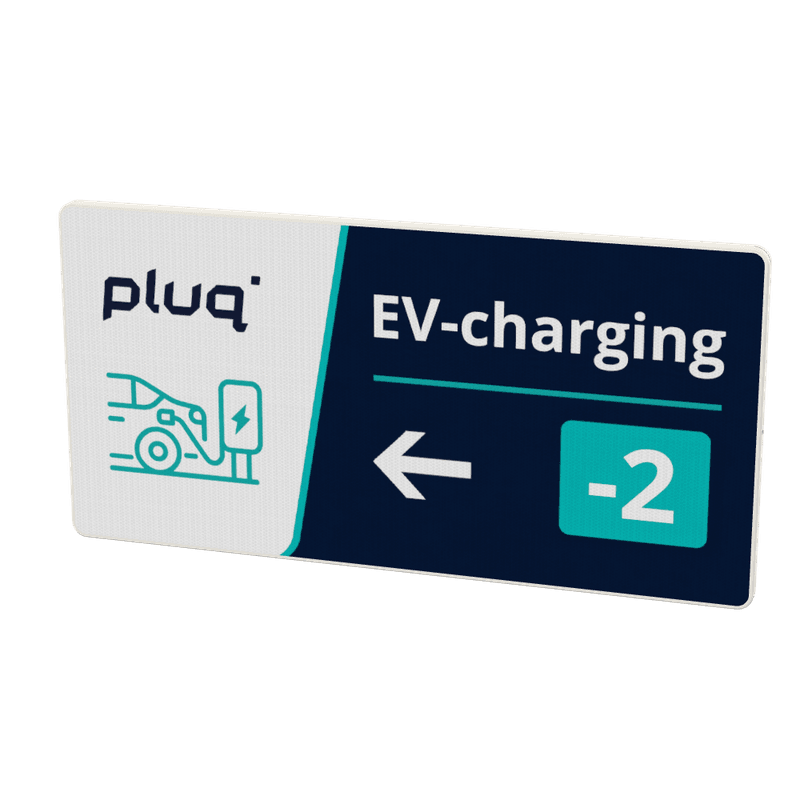 Verkeersbord - Pluq EV CHARGING - PLUQ (NL)