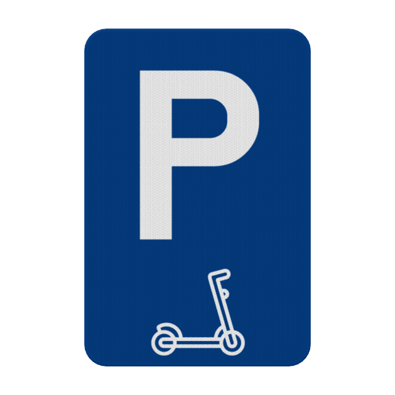 Parkeerbord Step