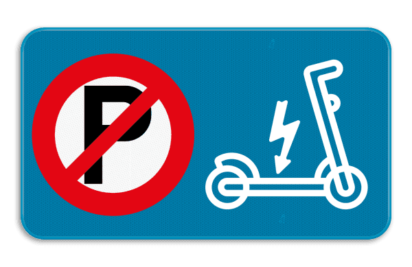 Let op! Geen electrische steps