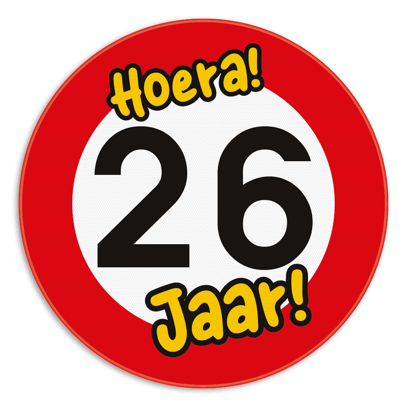 Verkeersbord - Leeftijd