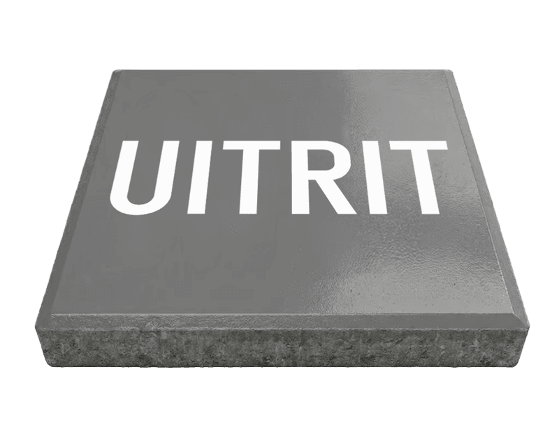Stoeptegel UITRIT (TS-ST_UT1) - 30x30cm met facetrand