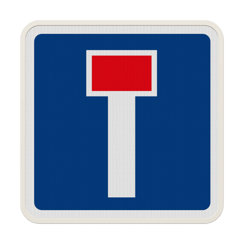 Panneau C13a – Impasse