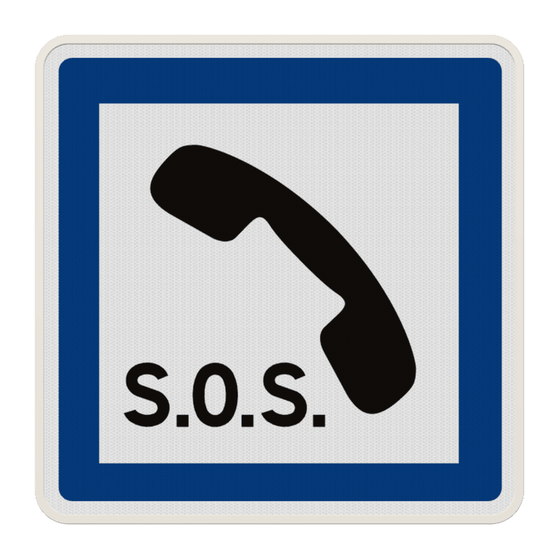 Panneau CE2a – Poste d’appel d’urgence