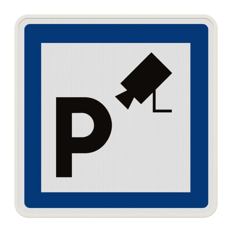 Panneau CE9 – Parc de stationnement sous vidéoprotection