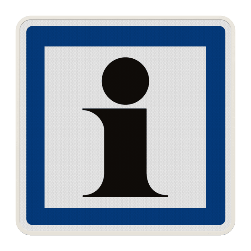 Panneau CE3a – Informations relatives aux services ou activités touristiques
