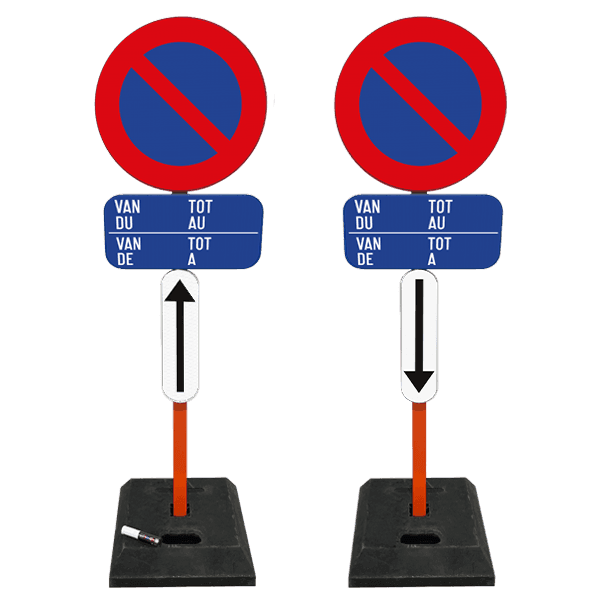 Parkeerverbod set E1 - All inclusive - NL/FR