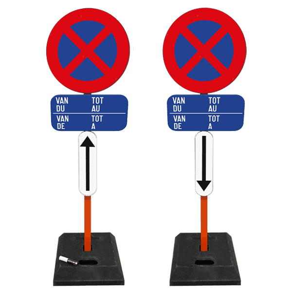 Parkeerverbod set E3 - All inclusive - NL/FR