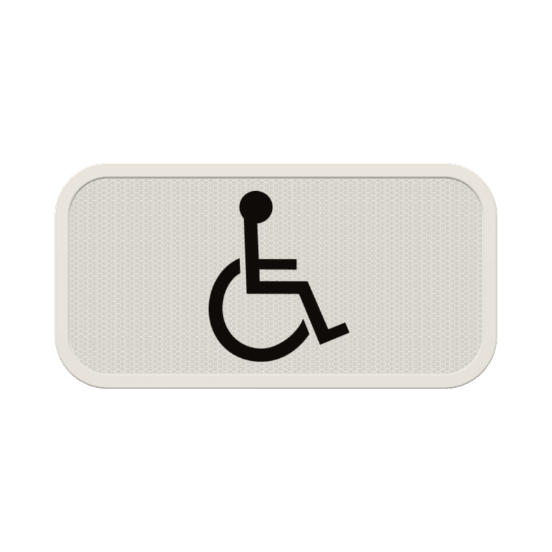 Panonceau M4n – Installations accessibles aux personnes handicapées ou à mobilité réduite