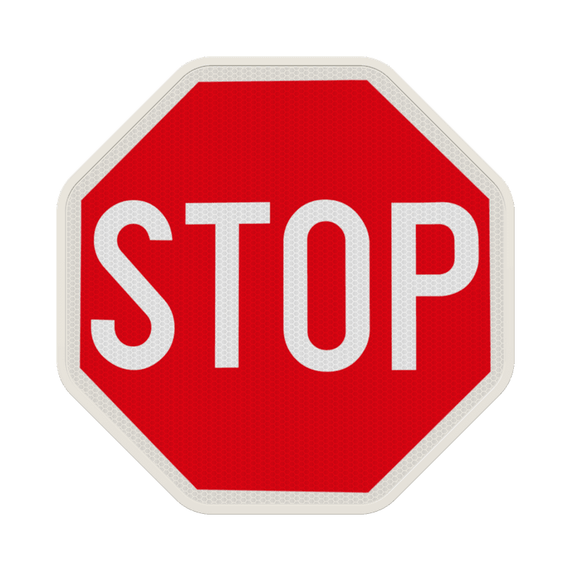 Panneau AB4 – STOP à l’intersection