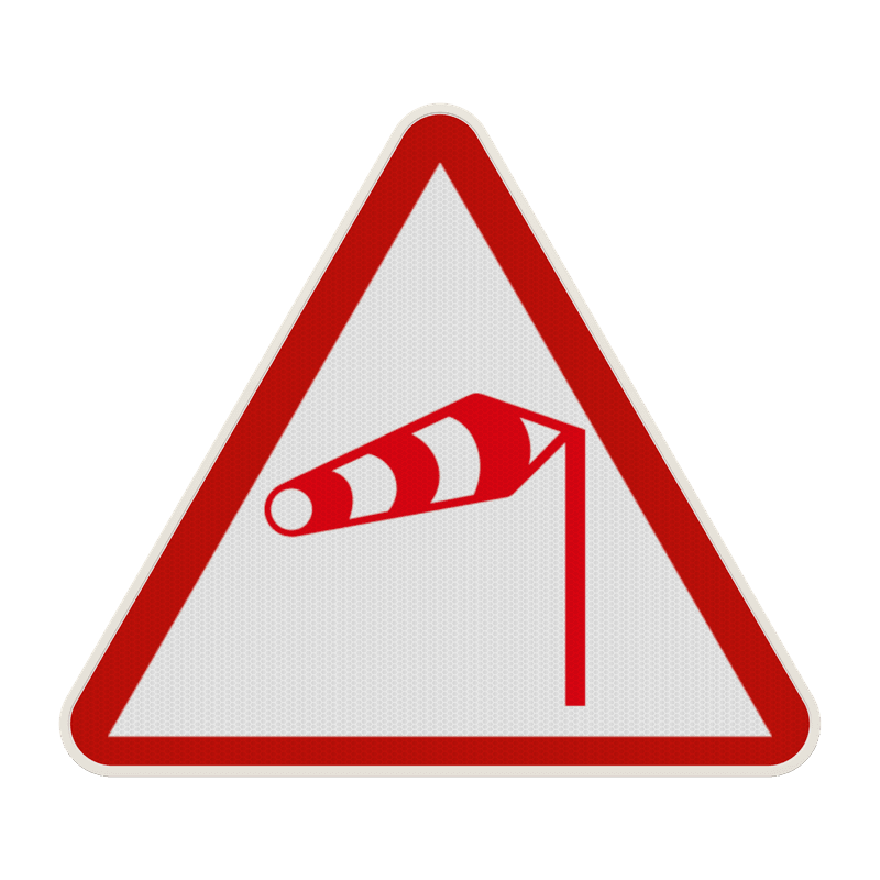 Panneau A24 – Vent latéral