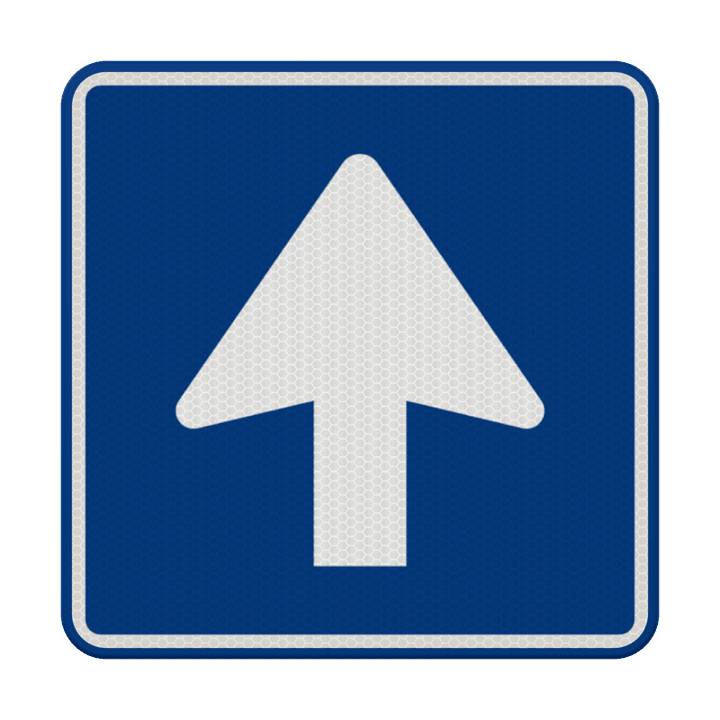 Verkeersbord RVV C03 - Eenrichtingsweg