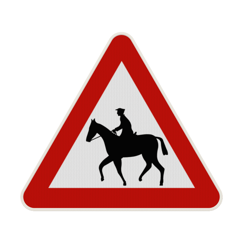 Panneau G2000 - Attention Cavaliers
