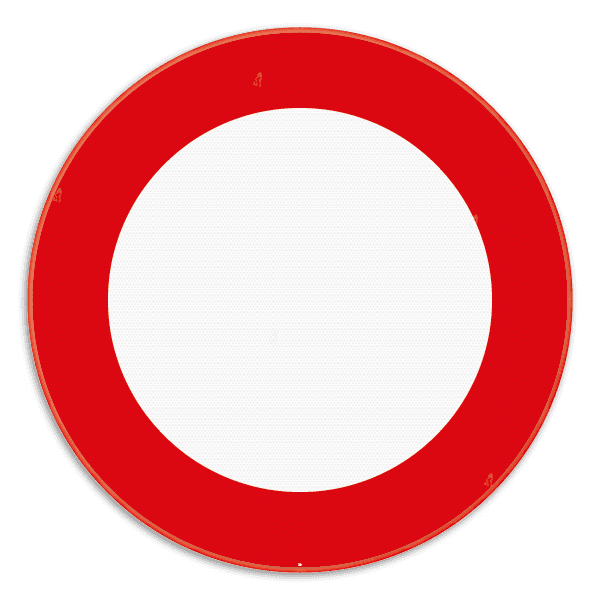 echtgenoot volwassen Ontslag Verkeersbord C3 Verboden beide richtingen Kopen? Bestel hier online!