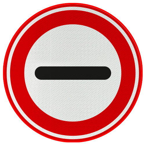 opvolger Barcelona Ass F10 - Stoppen / halthouden - Officiële verkeersborden