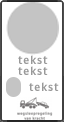 Verkeersteken - 3 tekstregels - betaald parkeren- Ondertekst