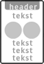 Koptekst + 2 tekstregels - 2x Verkeersteken + 8 tekstregels 